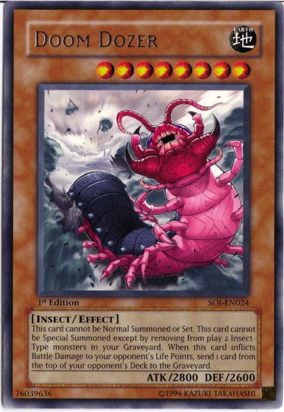 Doom Dozer [SOI-EN024] Rare Yu-Gi-Oh!