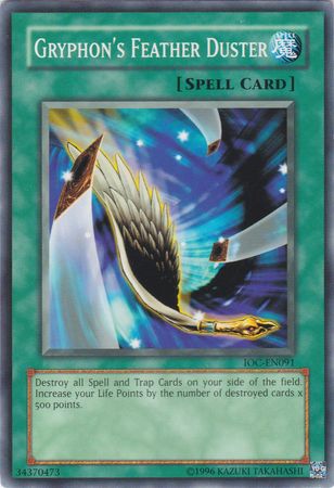 Gryphon's Feather Duster [IOC-EN091] Common Yu-Gi-Oh!