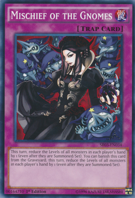 Mischief of the Gnomes [SR03-EN034] Common Yu-Gi-Oh!
