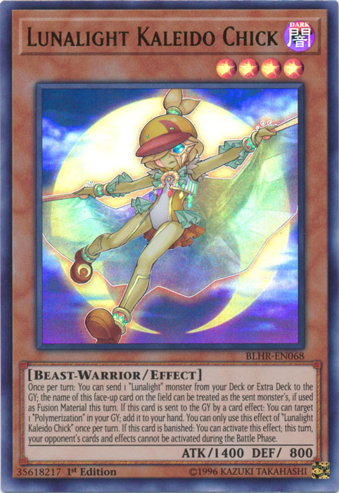 Lunalight Kaleido Chick [BLHR-EN068] Ultra Rare Yu-Gi-Oh!