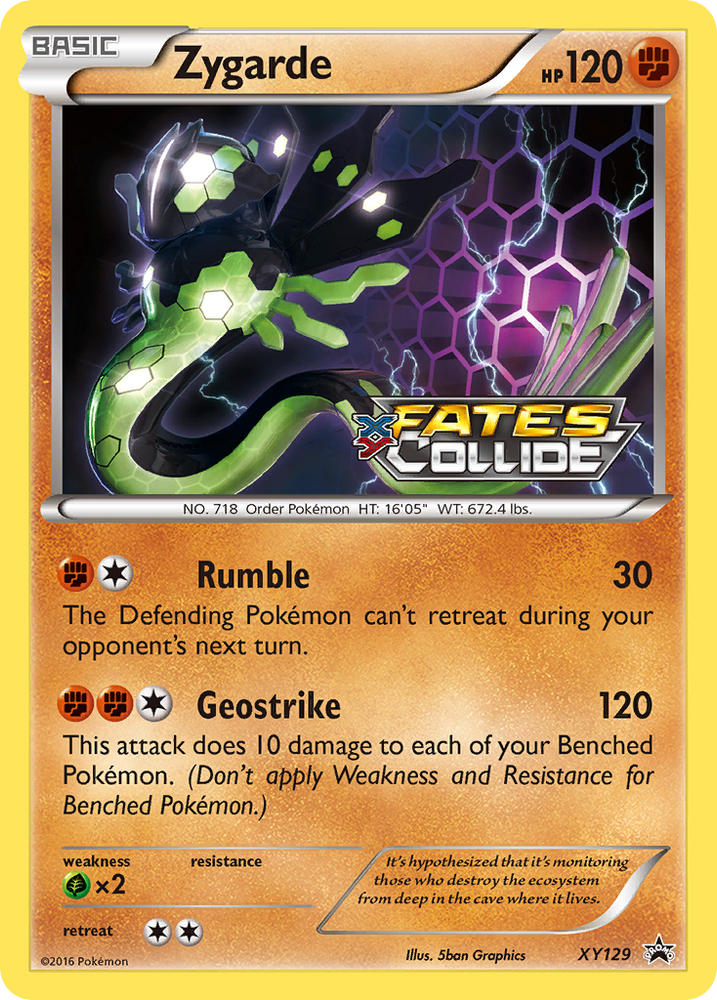 Zygarde (XY129) [XY: Black Star Promos] Pokémon