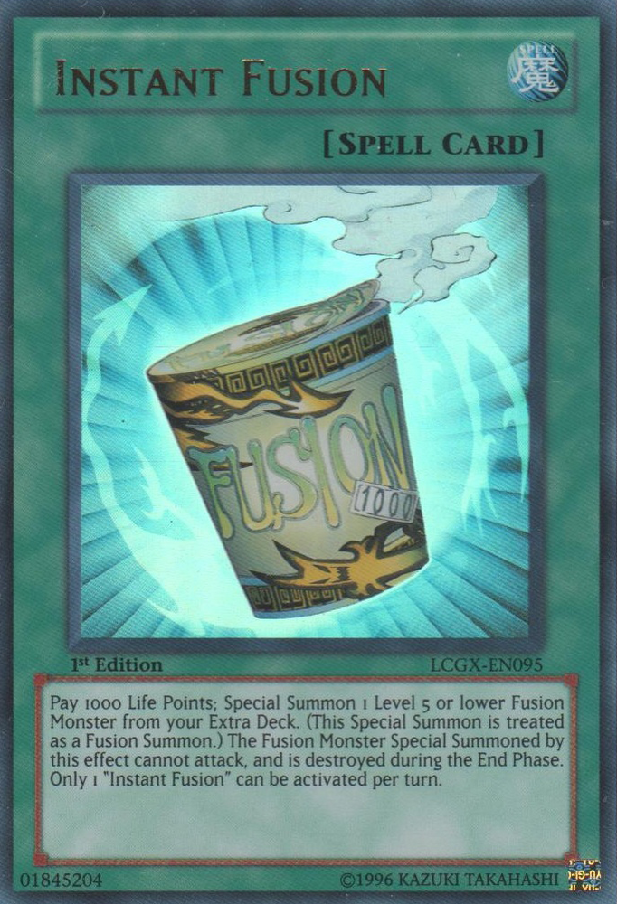 Instant Fusion [LCGX-EN095] Ultra Rare Yu-Gi-Oh!
