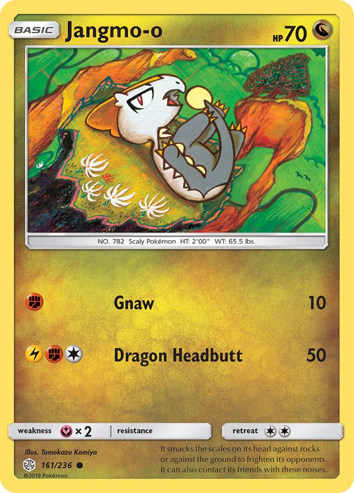 Jangmo-o (161/236) [Sun & Moon: Cosmic Eclipse] Pokémon