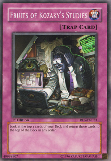 Fruits of Kozaky's Studies [RDS-EN053] Common Yu-Gi-Oh!
