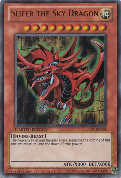 Slifer the Sky Dragon [LC01-EN002] Ultra Rare Yu-Gi-Oh!