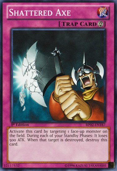 Shattered Axe [BP02-EN187] Mosaic Rare Yu-Gi-Oh!