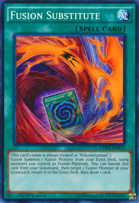 Fusion Substitute [LDK2-ENK31] Common Yu-Gi-Oh!