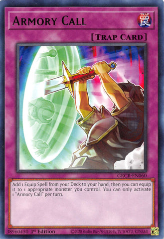 Armory Call [GRCR-EN060] Rare Yu-Gi-Oh!