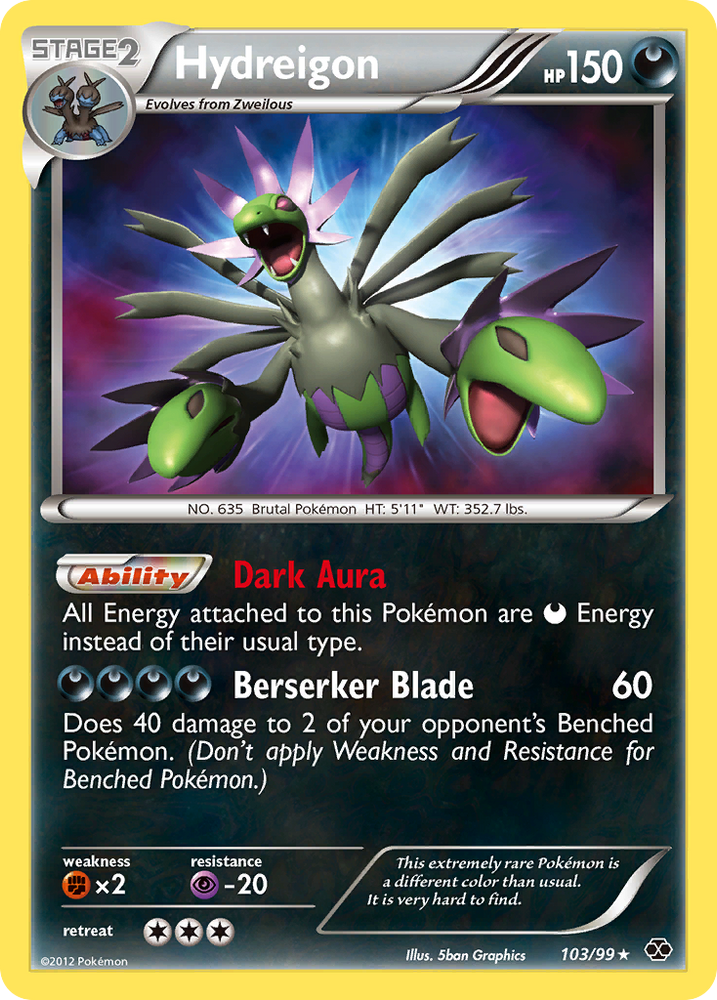 Hydreigon (103/99) [Black & White: Next Destinies] Pokémon