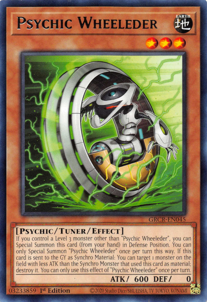 Psychic Wheeleder [GRCR-EN045] Rare Yu-Gi-Oh!