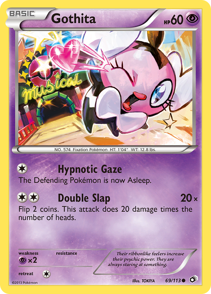 Gothita (69/113) [Black & White: Legendary Treasures] Pokémon