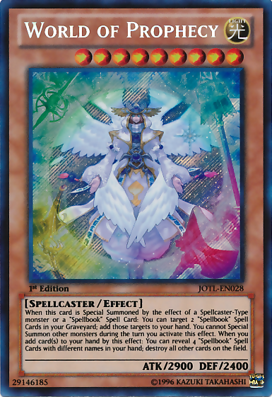World of Prophecy [JOTL-EN028] Secret Rare Yu-Gi-Oh!