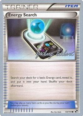 Energy Search (93/114) (CMT - Zachary Bokhari) [World Championships 2012] Pokémon