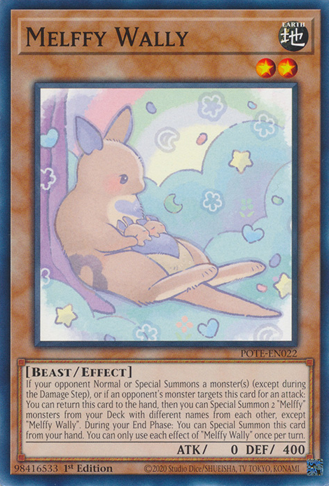 Melffy Wally [POTE-EN022] Common Yu-Gi-Oh!