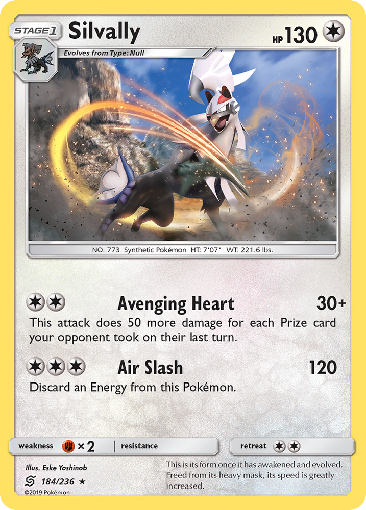 Silvally (184/236) [Sun & Moon: Unified Minds] Pokémon