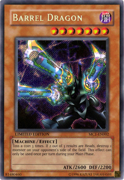 Barrel Dragon [MC1-EN002] Secret Rare Yu-Gi-Oh!