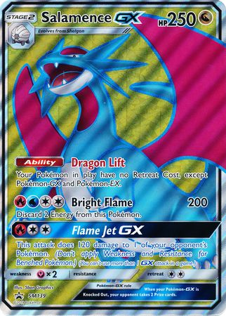 Salamence GX (SM139) (Jumbo Card) [Sun & Moon: Black Star Promos] Pokémon