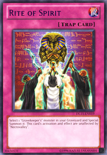Rite of Spirit (Blue) [DL11-EN019] Rare Yu-Gi-Oh!