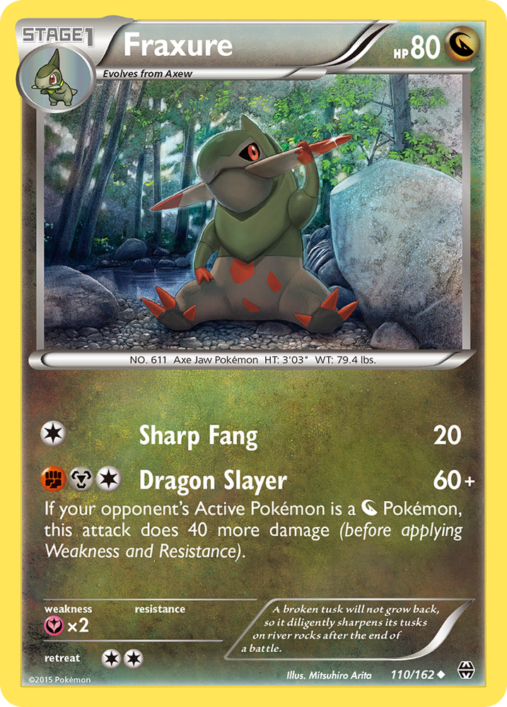 Fraxure (110/162) [XY: BREAKthrough] Pokémon