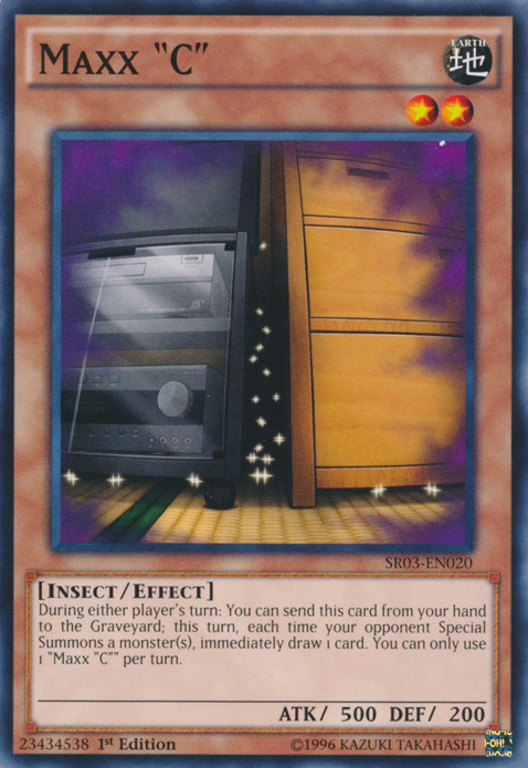 Maxx "C" [SR03-EN020] Common Yu-Gi-Oh!