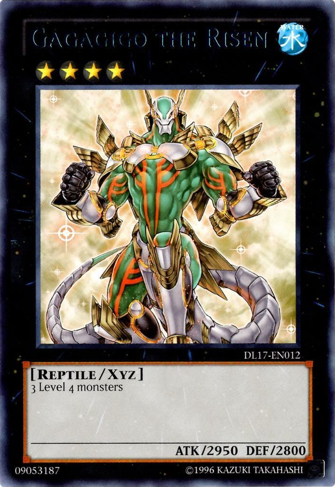 Gagagigo the Risen (Blue) [DL17-EN012] Rare Yu-Gi-Oh!