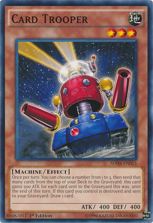 Card Trooper [SDHS-EN015] Common Yu-Gi-Oh!