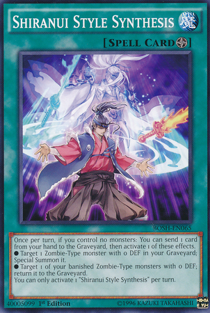 Shiranui Style Synthesis [BOSH-EN065] Common Yu-Gi-Oh!