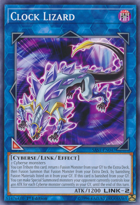 Clock Lizard [SAST-EN047] Common Yu-Gi-Oh!