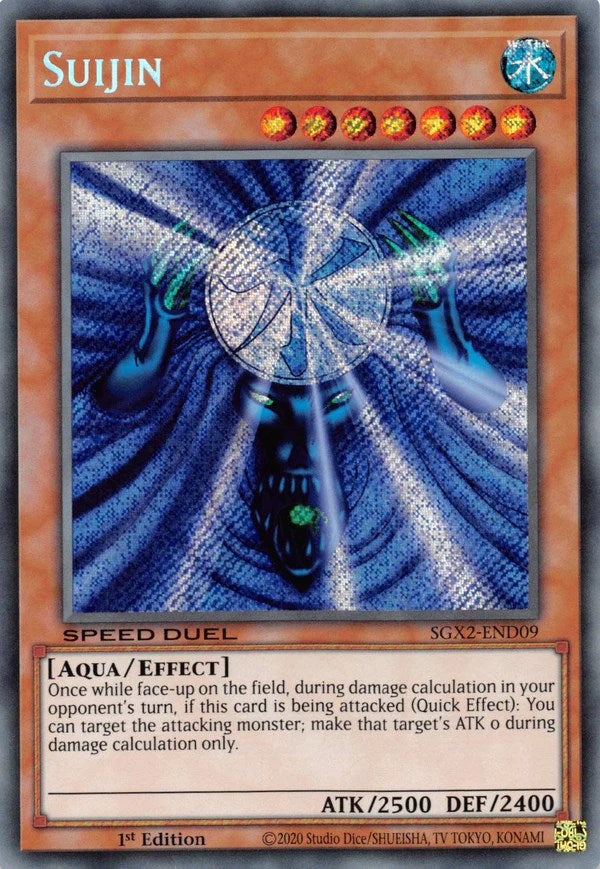Suijin [SGX2-END09] Secret Rare Yu-Gi-Oh!