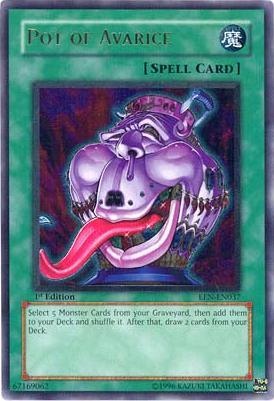 Pot of Avarice [EEN-EN037] Ultimate Rare Yu-Gi-Oh!