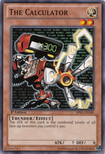 The Calculator [BP01-EN149] Common Yu-Gi-Oh!