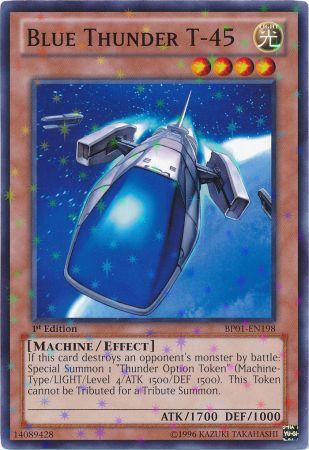 Blue Thunder T-45 [BP01-EN198] Starfoil Rare Yu-Gi-Oh!