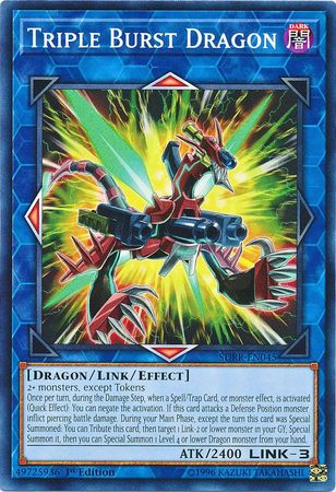 Triple Burst Dragon [SDRR-EN045] Common Yu-Gi-Oh!