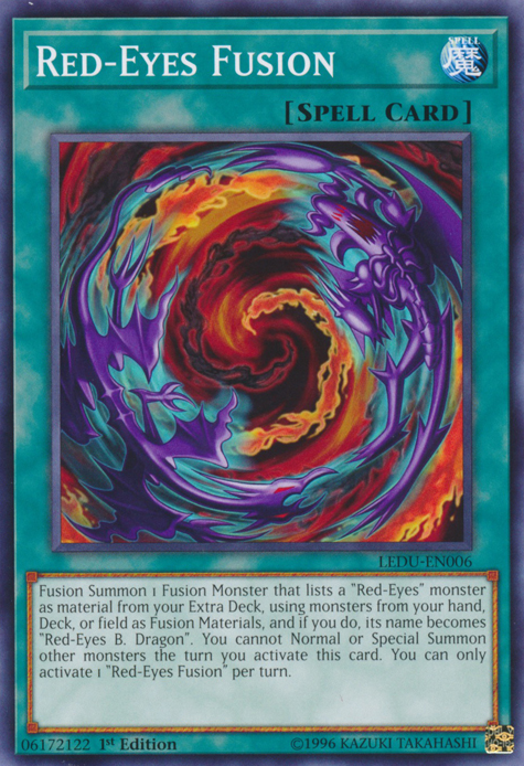 Red-Eyes Fusion [LEDU-EN006] Common Yu-Gi-Oh!