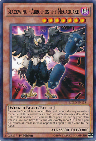 Blackwing - Abrolhos the Megaquake [LC5D-EN125] Common Yu-Gi-Oh!