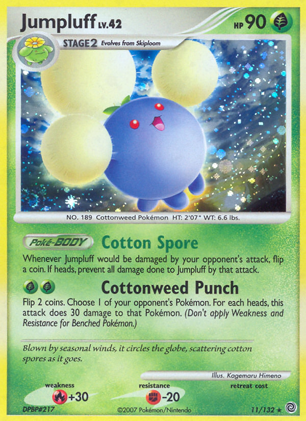 Jumpluff (11/132) [Diamond & Pearl: Secret Wonders] Pokémon