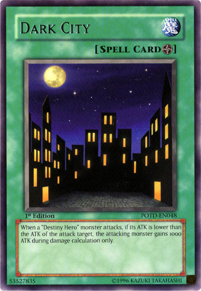 Dark City [POTD-EN048] Rare Yu-Gi-Oh!