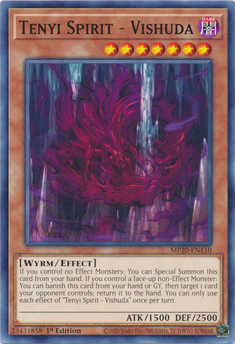 Tenyi Spirit - Vishuda [MP20-EN110] Common Yu-Gi-Oh!