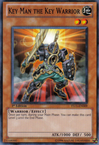 Key Man the Key Warrior [YS11-EN009] Common Yu-Gi-Oh!