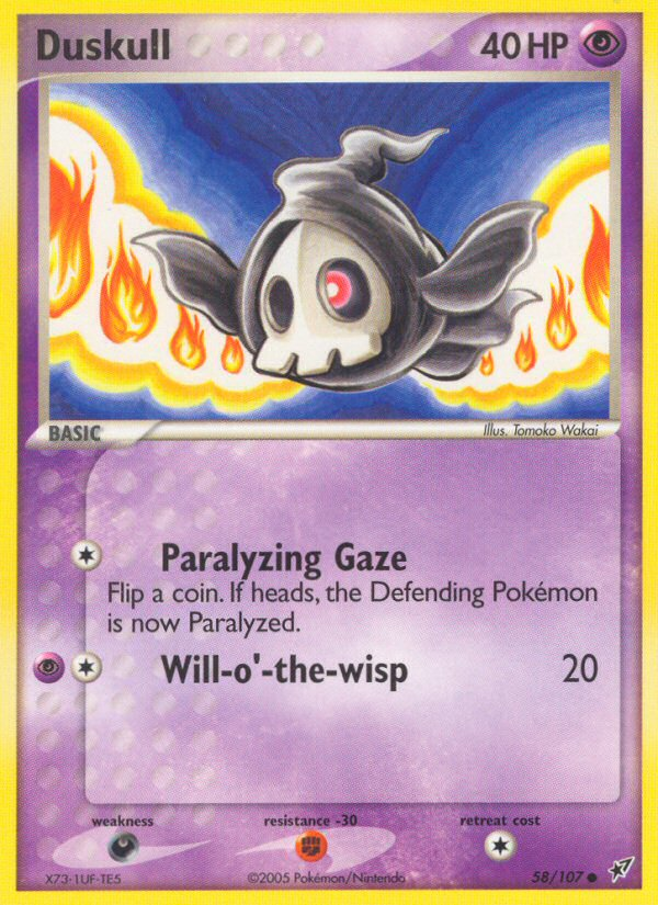 Duskull (58/107) [EX: Deoxys] Pokémon