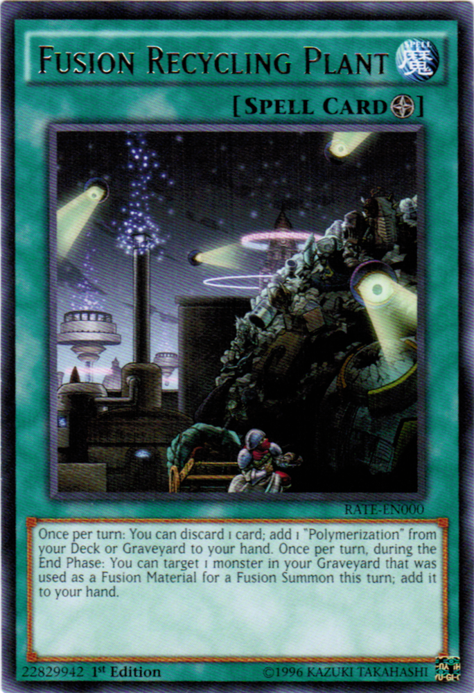 Fusion Recycling Plant [RATE-EN000] Rare Yu-Gi-Oh!