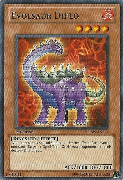Evolsaur Diplo [PHSW-EN021] Rare Yu-Gi-Oh!