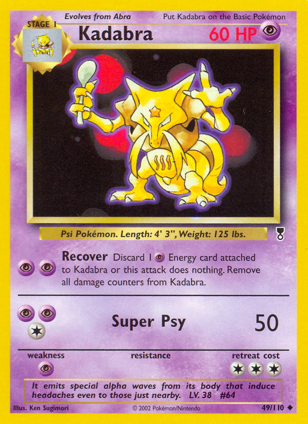 Kadabra (49/110) [Legendary Collection] Pokémon