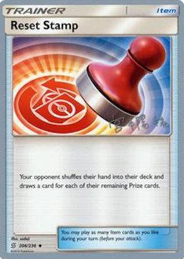 Reset Stamp (206/236) (Pikarom Judge - Haruki Miyamoto) [World Championships 2019] Pokémon