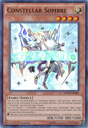 Constellar Sombre [MP14-EN060] Super Rare Yu-Gi-Oh!
