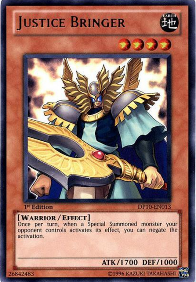 Justice Bringer [DP10-EN013] Ultra Rare Yu-Gi-Oh!
