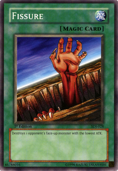 Fissure [SDJ-028] Common Yu-Gi-Oh!