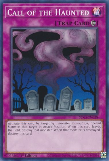 Call of the Haunted [SDCS-EN038] Common Yu-Gi-Oh!