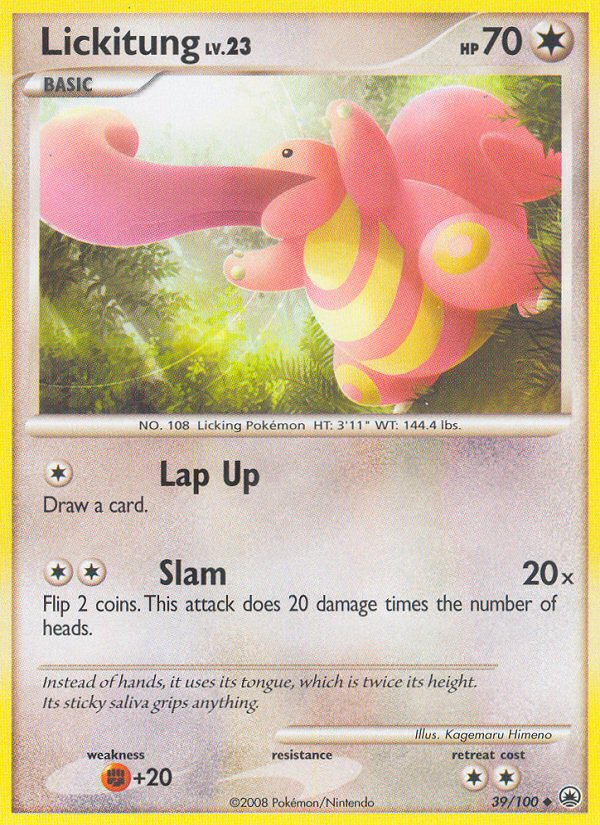 Lickitung (39/100) [Diamond & Pearl: Majestic Dawn] Pokémon