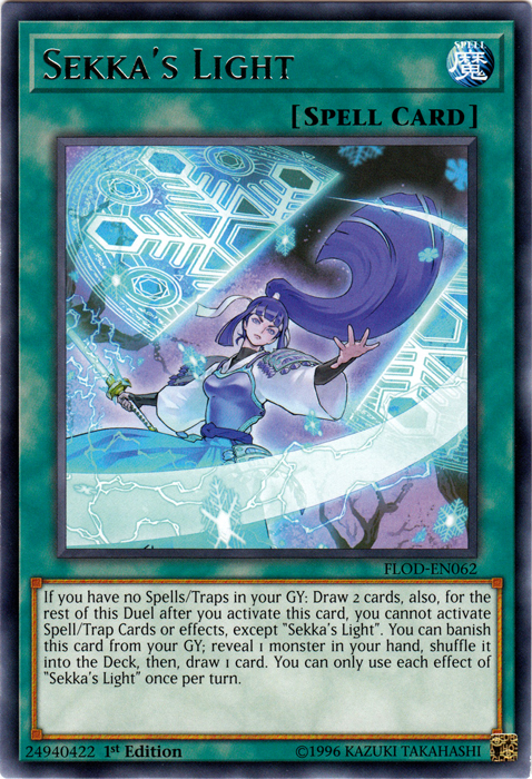 Sekka's Light [FLOD-EN062] Rare Yu-Gi-Oh!